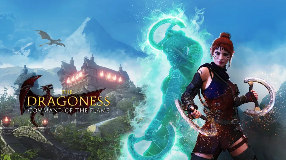 The Dragoness: Command of the Flame key art